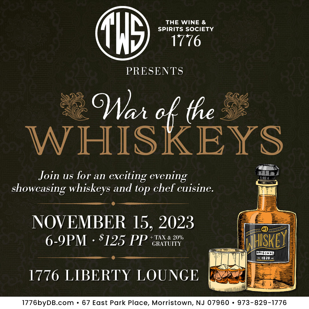 11/15 'War of the Whiskeys' Four Course Dinner